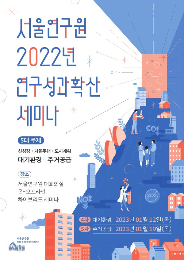 서울연구원, '환경보건 관점에서의 시민건강 보호를 위한 대응 방향' 주제로 세미나 개최 서울연구원, '환경보건 관점에서의 시민건강 보호를 위한 대응 방향' 주제로 세미나 개최